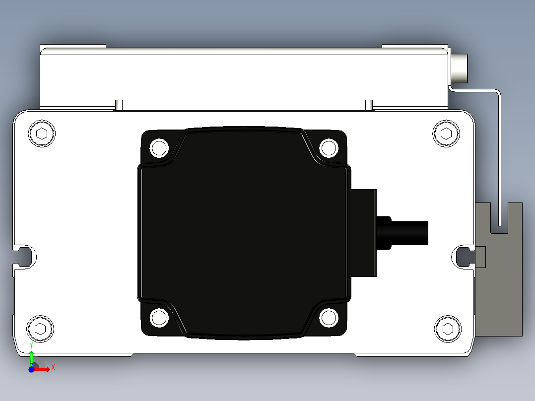 Toyo东佑达直线模组-ECH14-550-BC-200W前视图