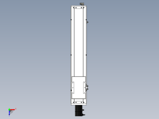 Toyo东佑达直线模组-ECH14-550-BC-200W俯视缩略图