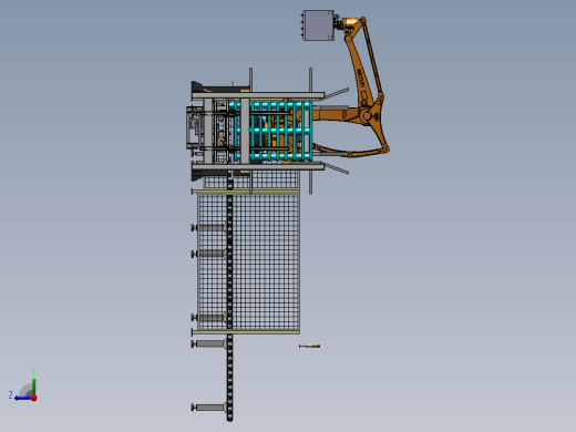 E15-机械手自动码垛上料系统右视缩略图