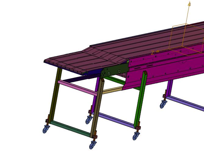 快递分拣卸货伸缩机流水线