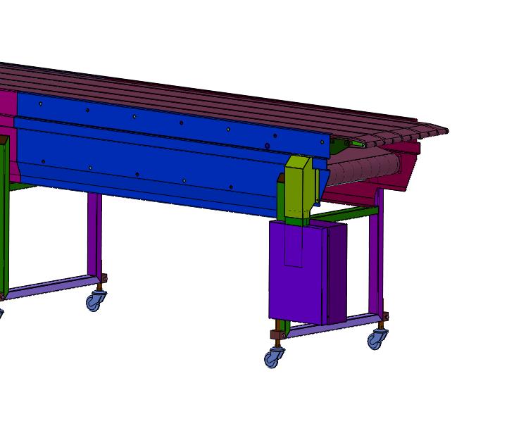 快递分拣卸货伸缩机流水线