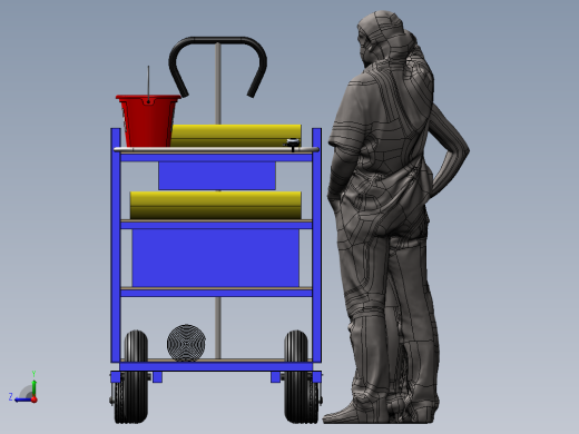 运输小拖车右视缩略图