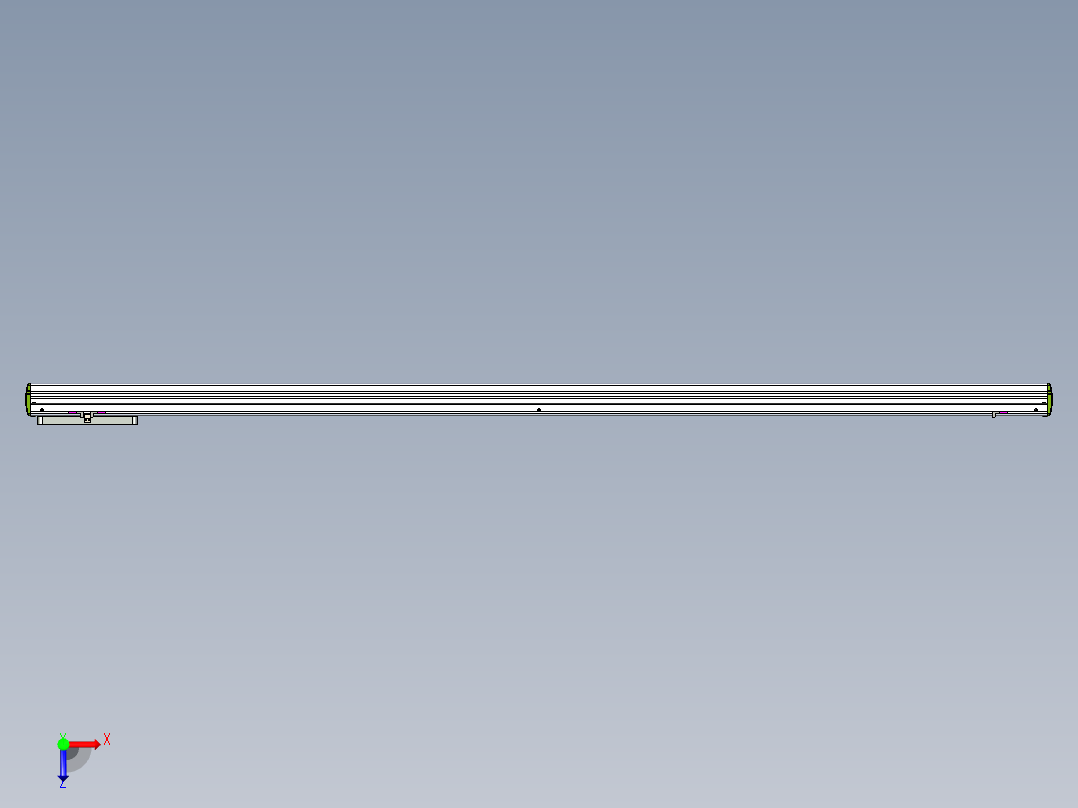 威洛博LC系列3d模型模组LC14S2Y-S1900俯视图