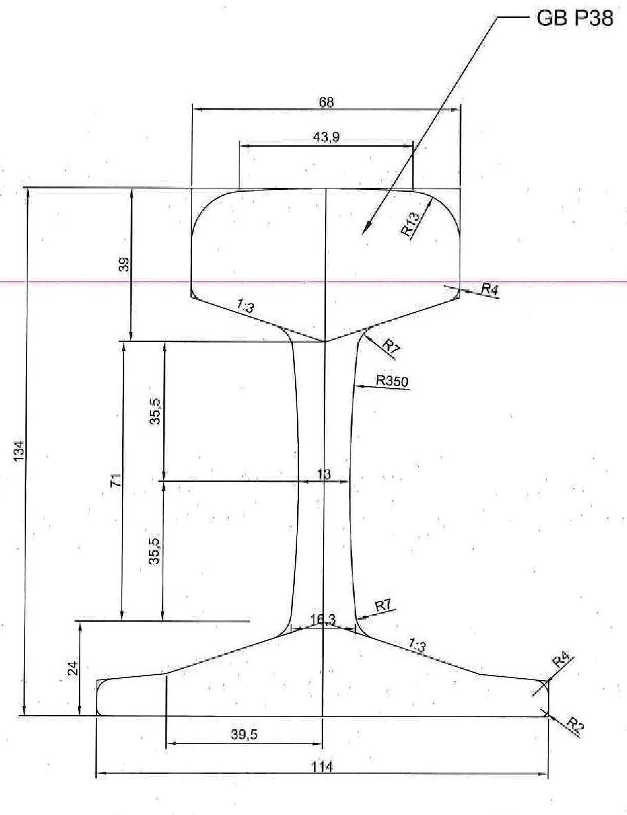 几个铁路剖面图