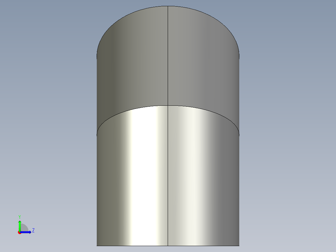 45 度弯管左视图
