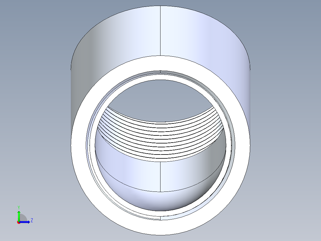CPVC管件09-Sch80_45Elbow_FPTxFPT_9819-020 _2in左视图