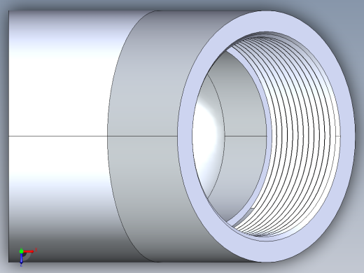 CPVC管件09-Sch80_45Elbow_FPTxFPT_9819-020 _2in俯视缩略图