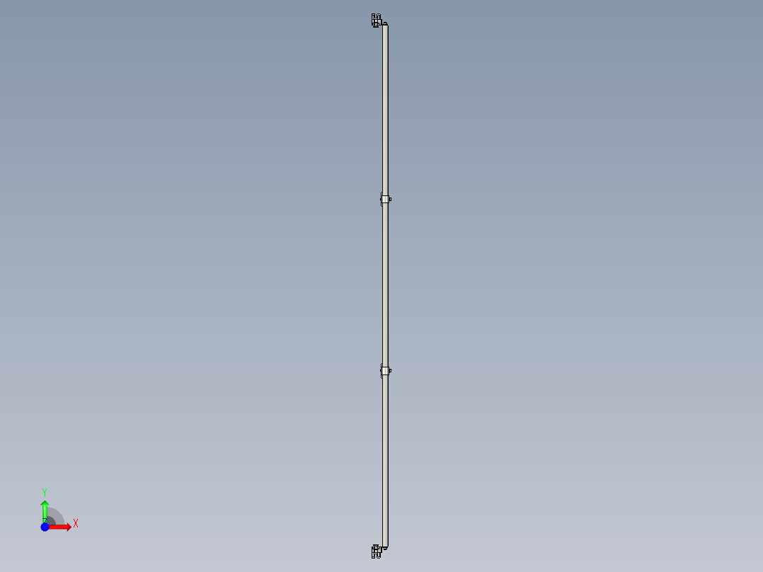 基恩士SL-JB175_back-mount_kc图纸模型前视图