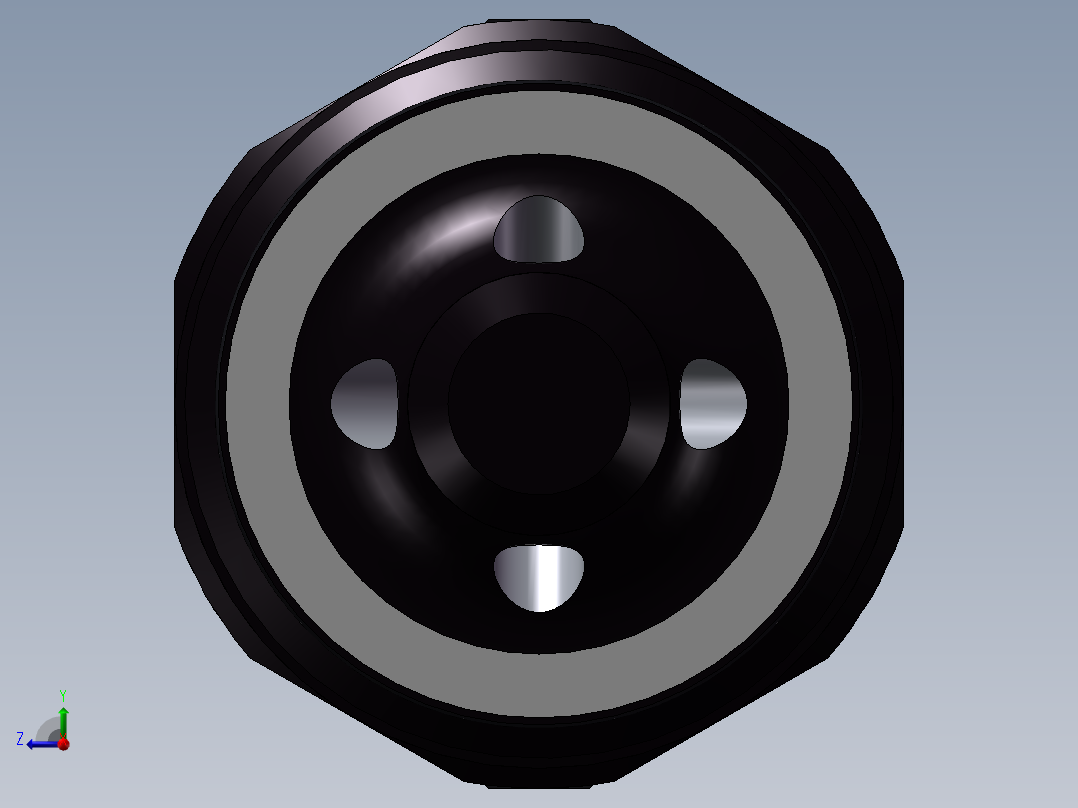 力士乐液压阀-DBDS_10_K1X_315溢流阀右视图