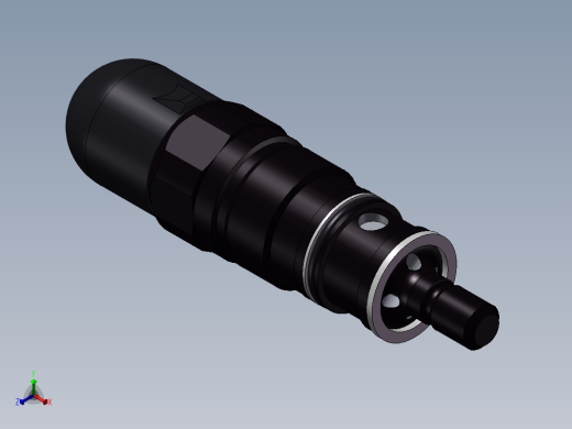 力士乐液压阀-DBDS_10_K1X_315溢流阀正等轴测缩略图