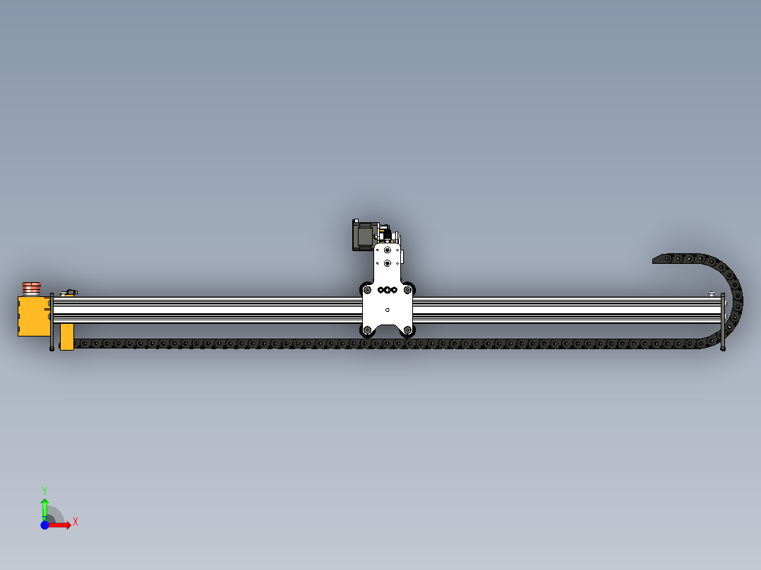 利用二极管激光切割CNC激光器前视图