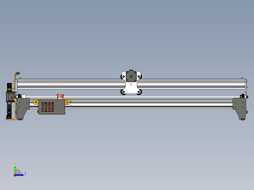 利用二极管激光切割CNC激光器左视缩略图