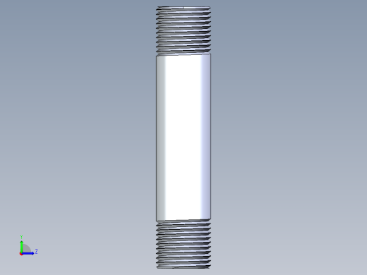 聚氯乙烯配件33-Sch80_Nipple_MPTxMPT_861-082_0.5in x 4in左视缩略图