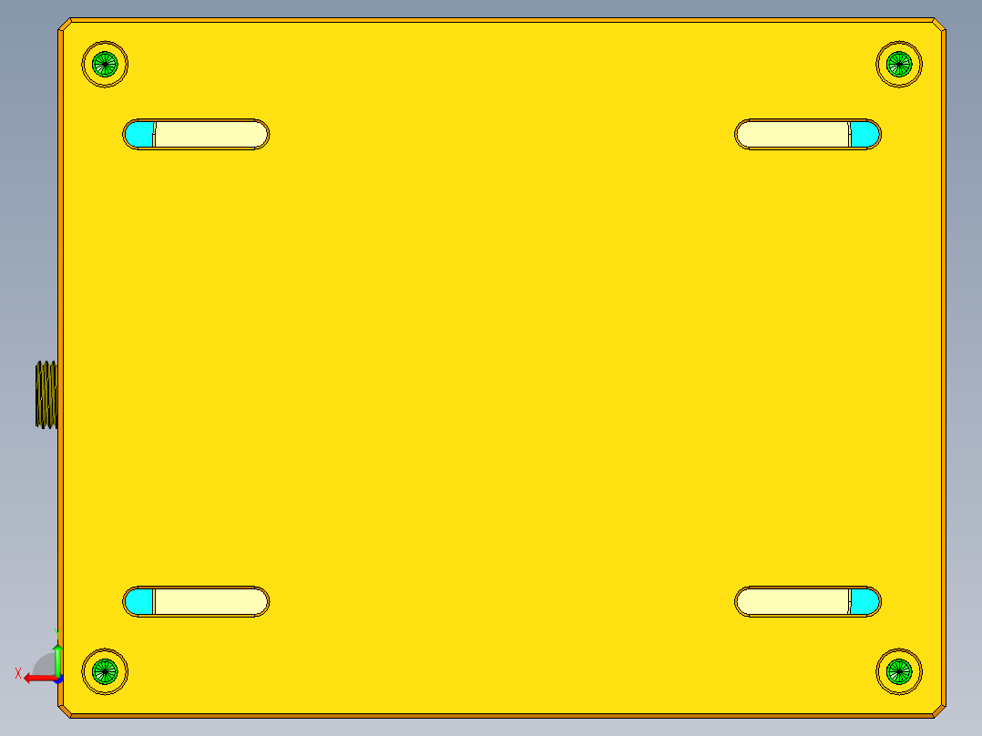 FONE-D-笔记本CNC工装夹具三维模型CNC6-08-07后视图