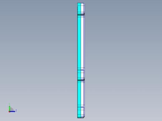 AAPA0-TRIM-笔记本CNC工装夹具三维模型CNC5-GaiBan-20170322左视缩略图