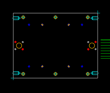 笔记本电脑A面外壳整形模具设计图