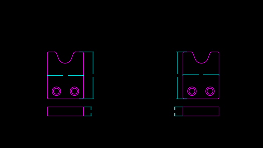 笔记本电脑A面外壳整形模具设计图