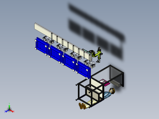 齿轮箱的视觉机械手检测模拟