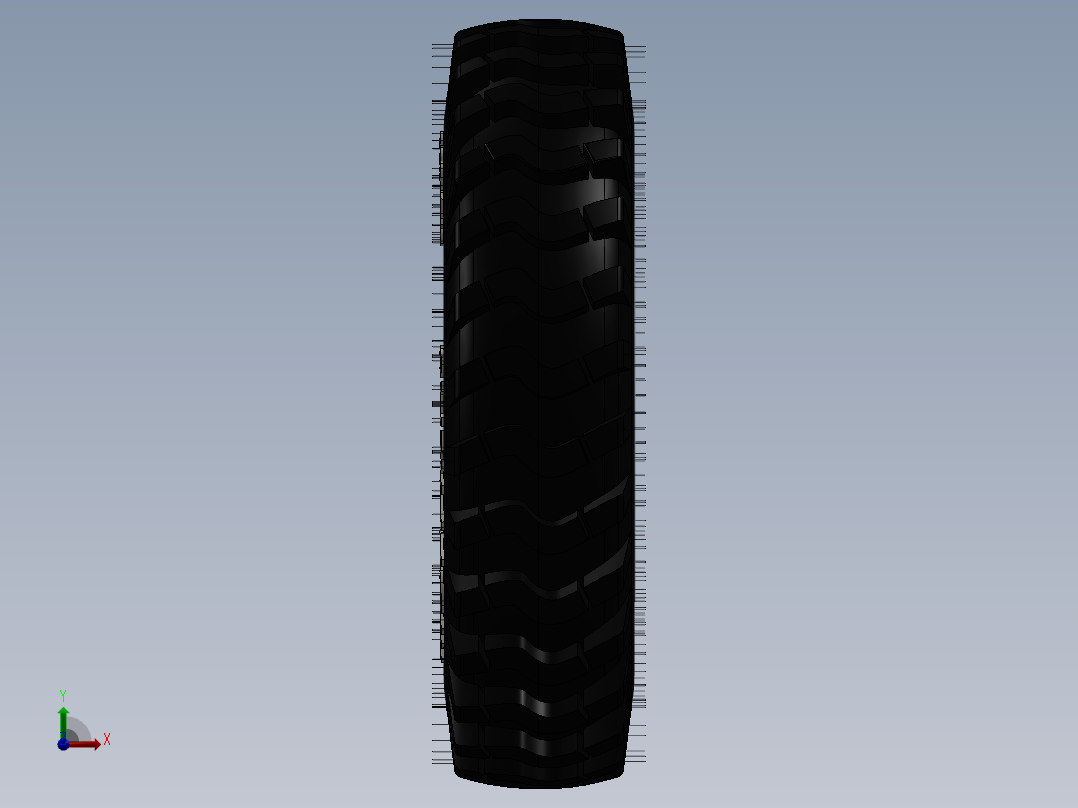 轮胎、车轮、轮毂(39)前视图