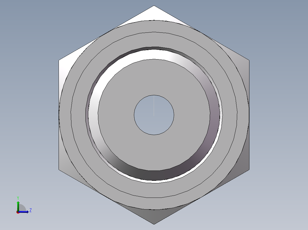 直通管螺纹组合接头、2DC-04-16WD左视图