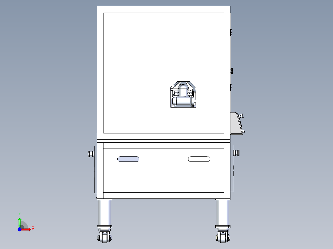 B2003977-50毫升液体灌装机前视图