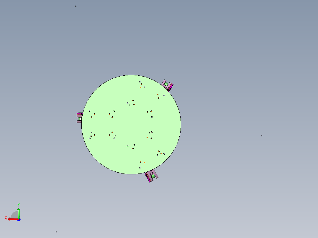 六维力反馈控制器后视图