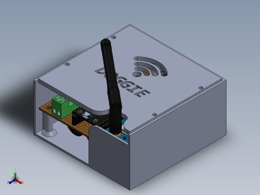 采用Sim868和esp32的Gps原型正等轴测缩略图