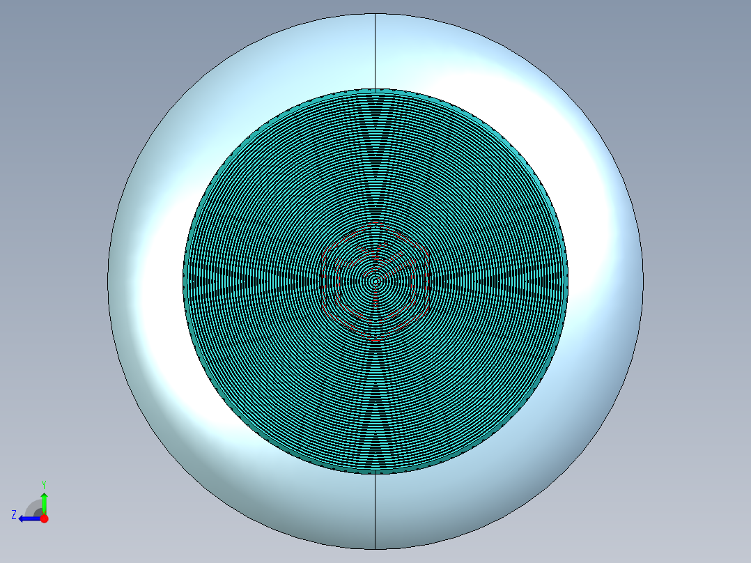 铝合金车载香薰右视图