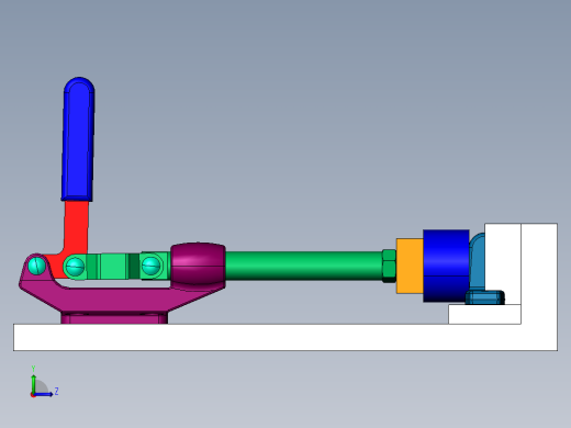 工装治具左视缩略图