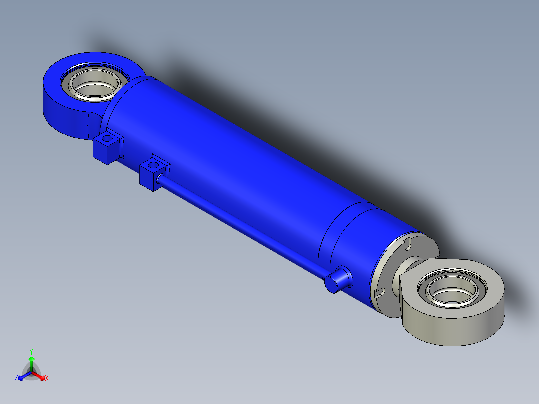 气缸d125xd80x52st 11主视图