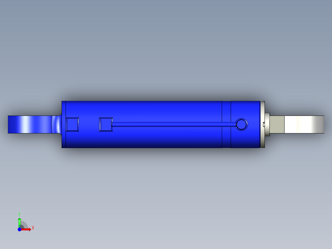 气缸d125xd80x52st 11前视图