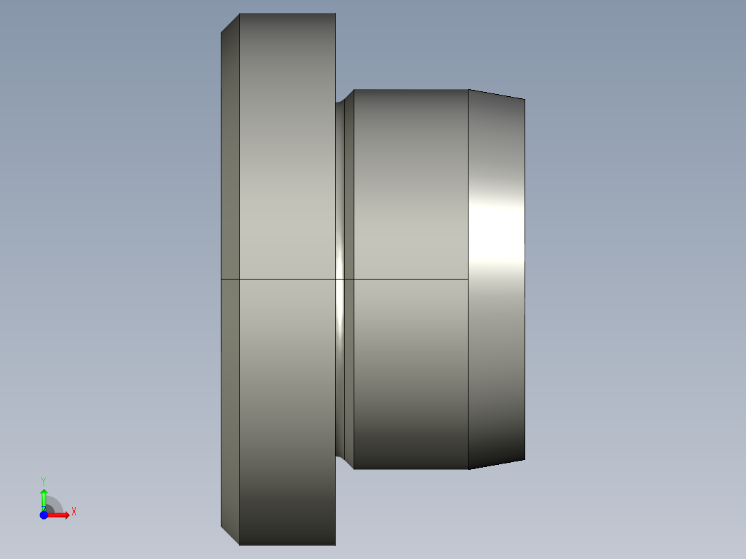带肩衬套 MISUMI JBH5-5前视图