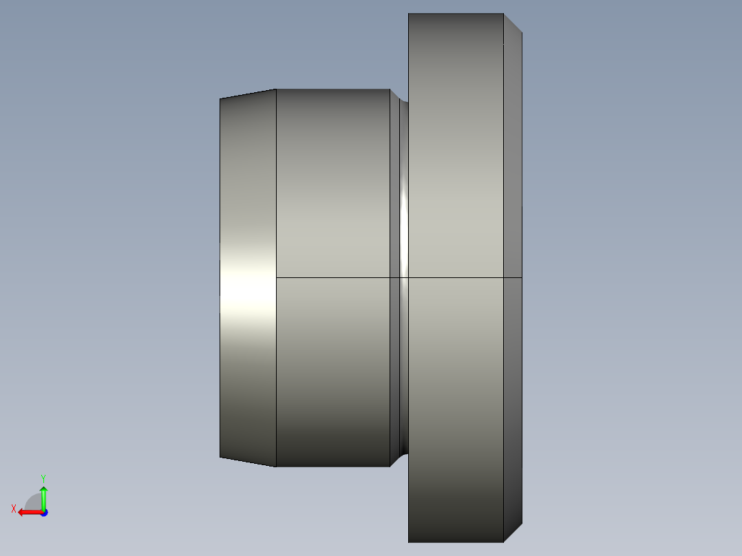带肩衬套 MISUMI JBH5-5后视图