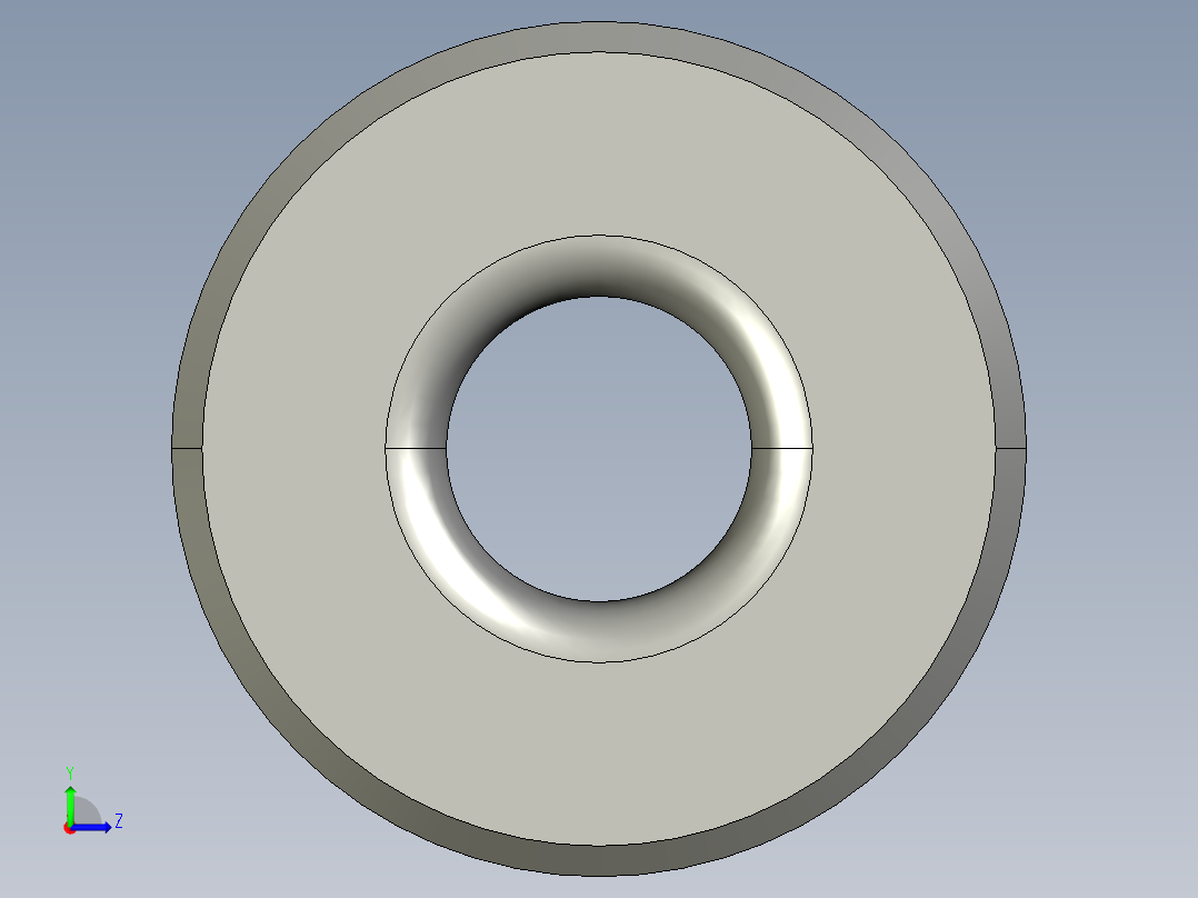 带肩衬套 MISUMI JBH5-5左视图