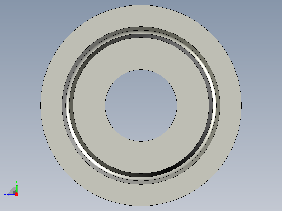 带肩衬套 MISUMI JBH5-5右视图