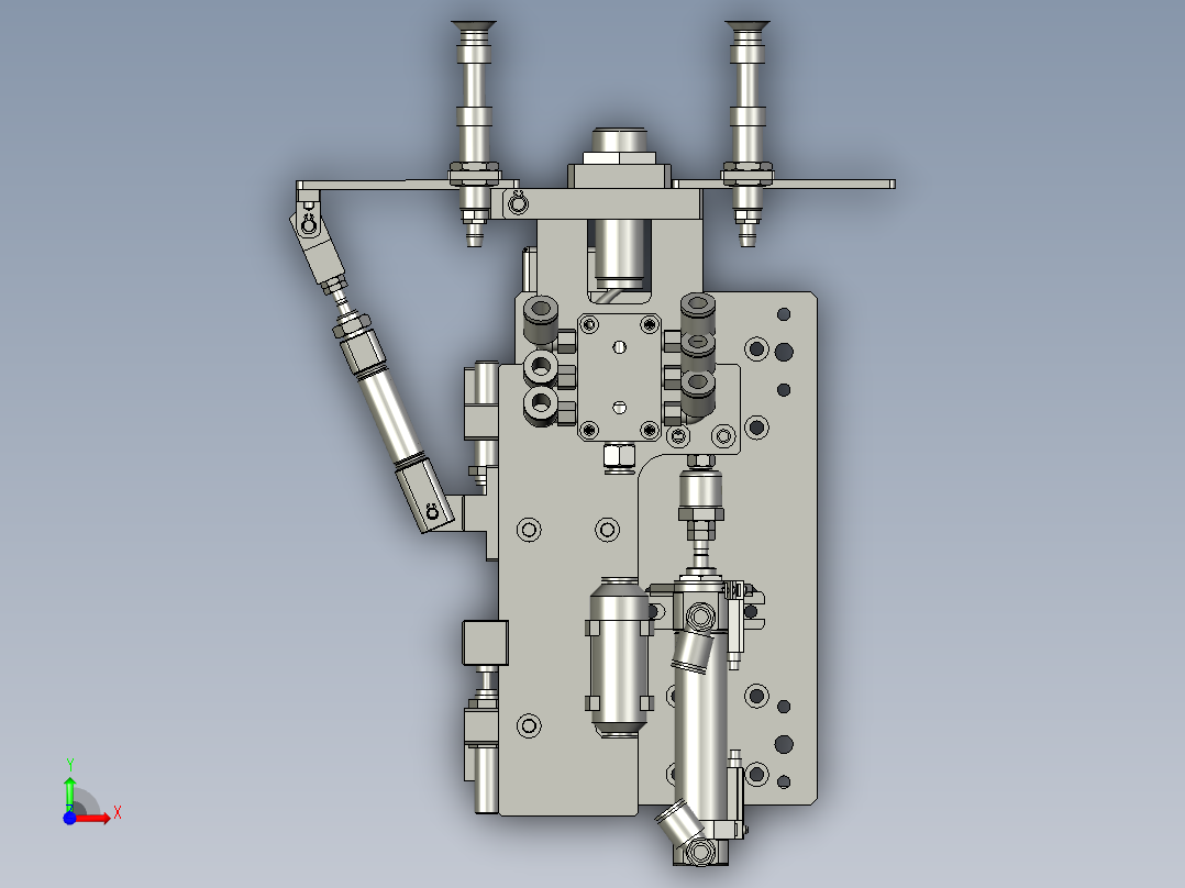 YSZ150B-03-05料盒机械手前视图