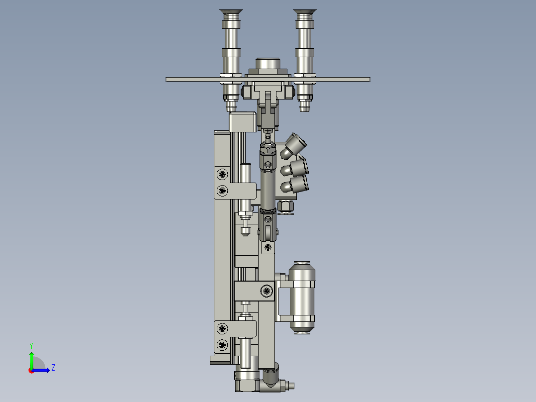 YSZ150B-03-05料盒机械手左视图