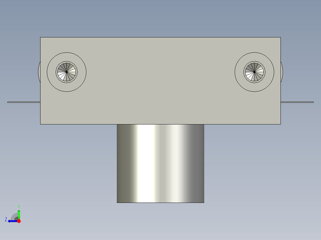 ST40---二工位1膜片切刀组价-a右视图