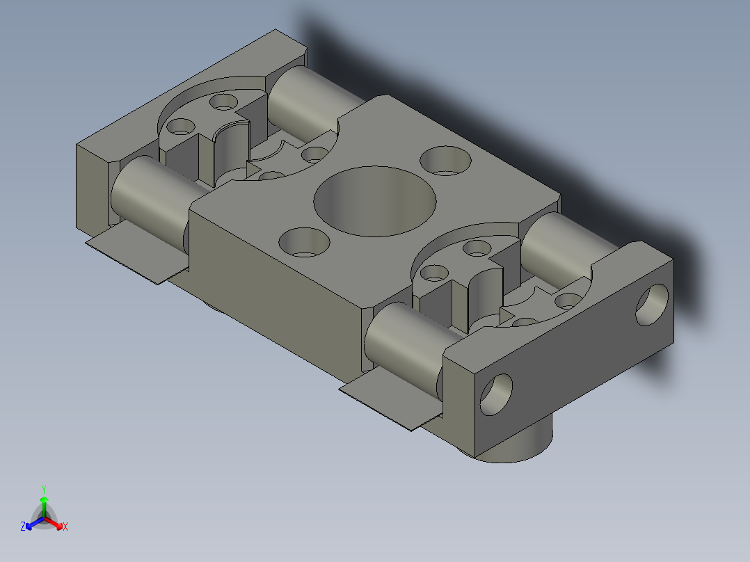 ST40---二工位1膜片切刀组价-a正等轴测图