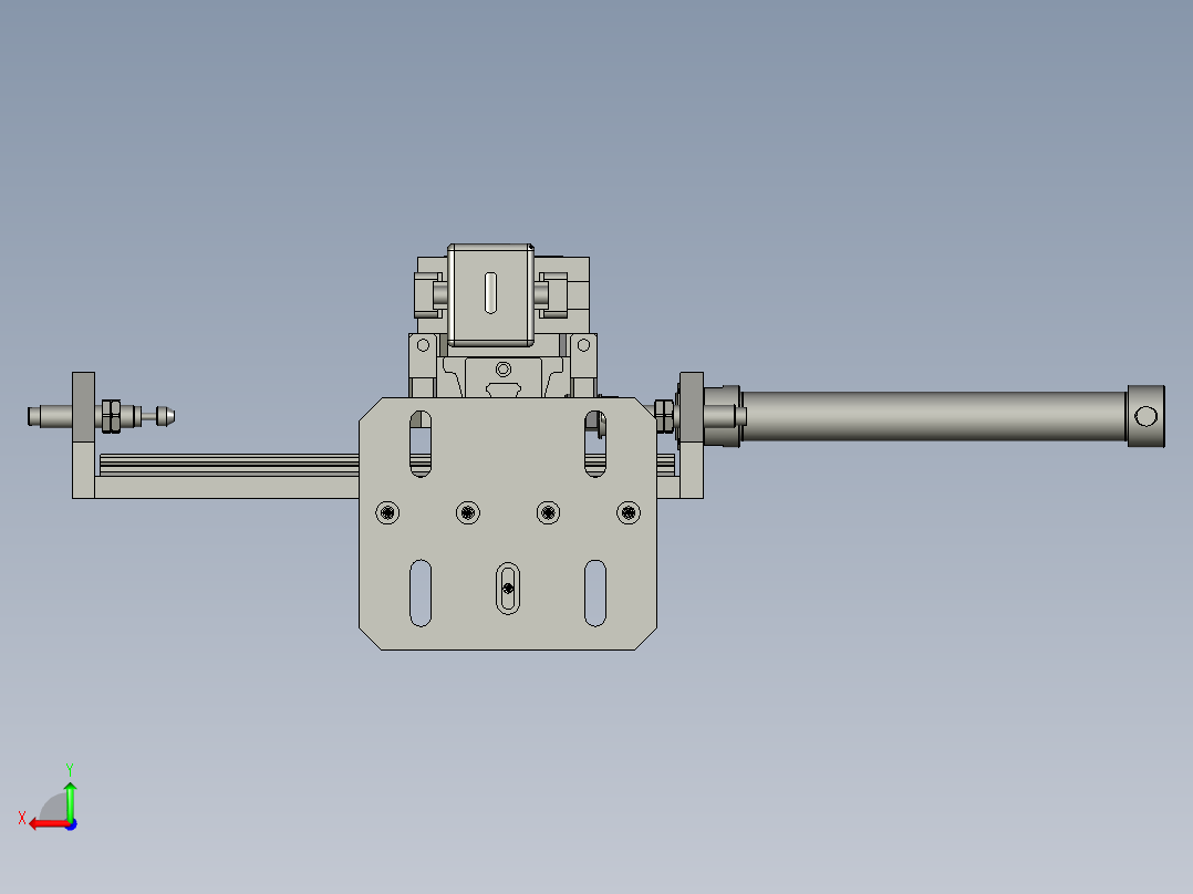 治具移栽组件后视图