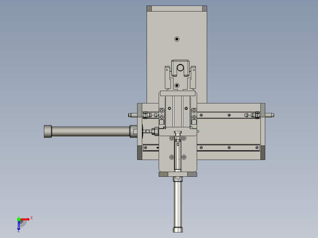 治具移栽组件俯视图