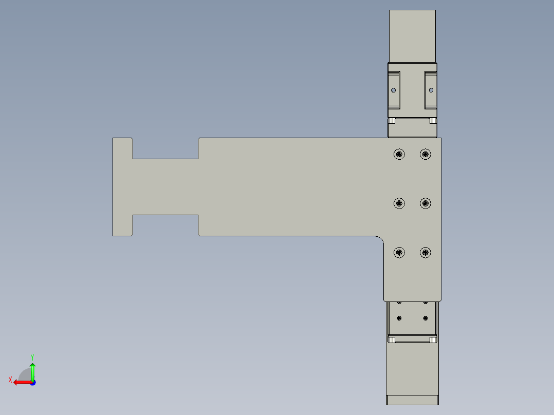 测高模组后视图