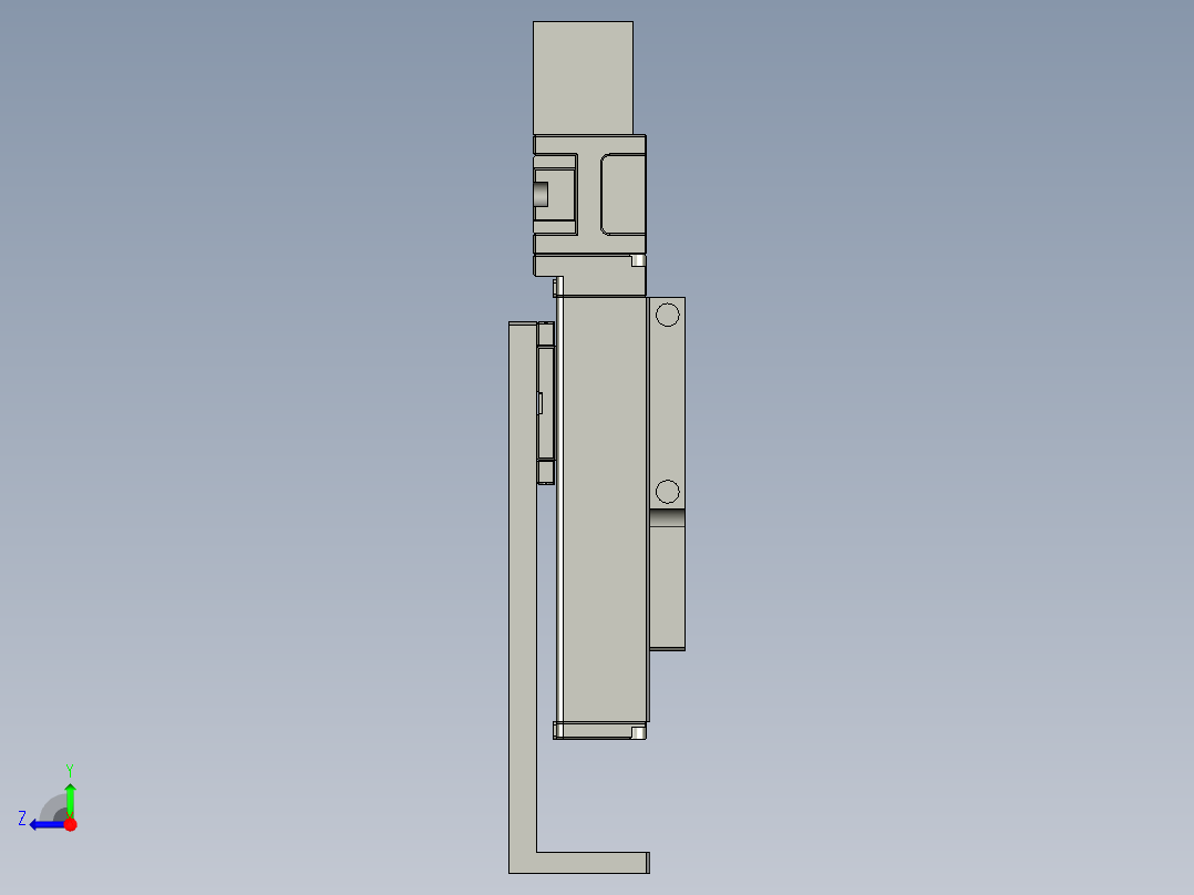 测高模组右视图