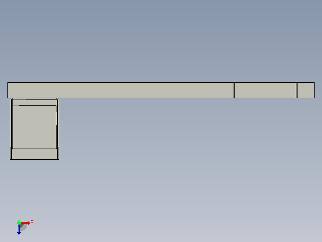 测高模组俯视图