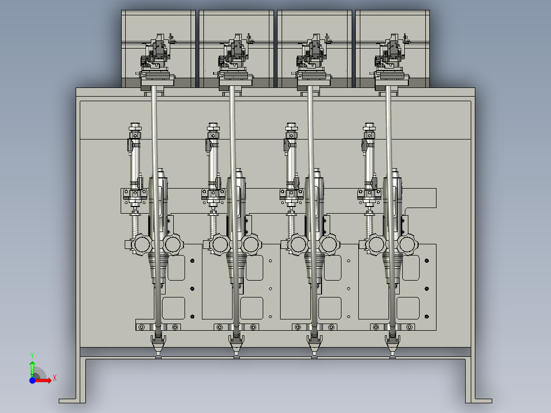 螺丝枪组件前视图