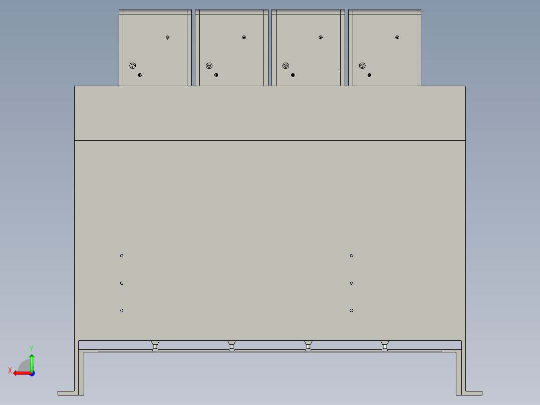 螺丝枪组件后视图