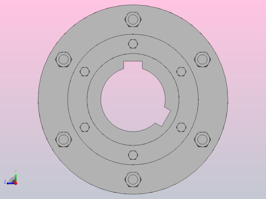 GⅡCLZ1～13型鼓形齿式联轴器_GⅡCLZ1联轴器 B 40×112／ B 35×82前视缩略图