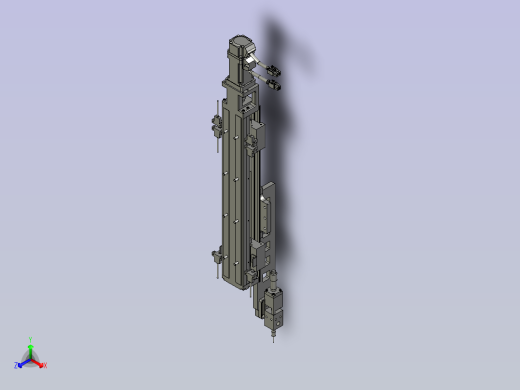 蓝胶点胶Z轴装配2