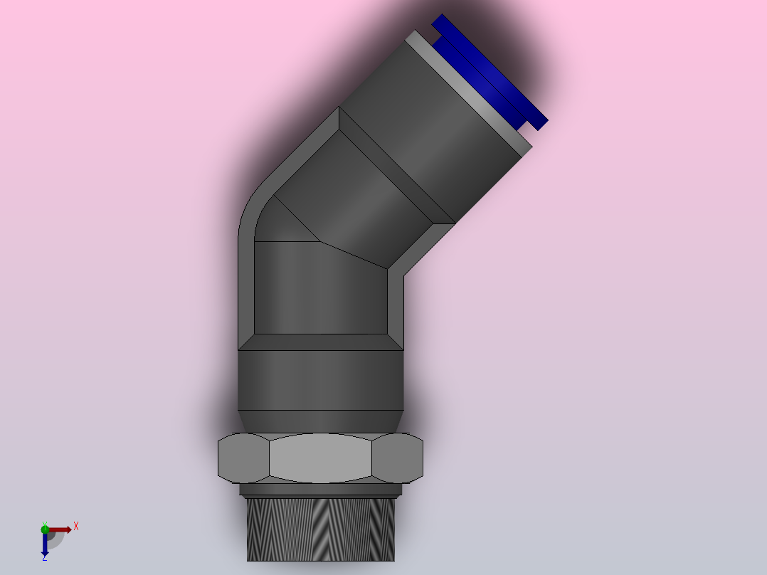 IPL45-G 45度螺纹弯头-G螺纹_IPL45 10-G03俯视图