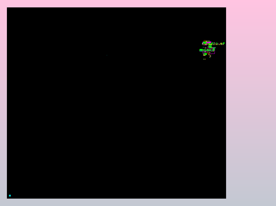 005-大学图书馆休闲书吧茶吧装修施工图-CAD